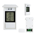 Miniatyrbild 2 av 5: Trädgårdstermometer Inomhus och Utomhus Termometer Kylskåpstermometer, Digital Växthustermometer, Digital Termometer med Min-Max