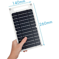 Miniatyrbillede 5 af 5: (1 del) 6 V bærbart solpanel med USB stabil batterioplader, egnet til opladning af mobiltelefon udendørs, camping, hus