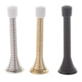 Miniatyrbild 5 av 5: Teleskopiska Dörrstopp, 5-pack Dörrstopp, 3-4 tum Justerbara Fjäder-dörrstopp, Flexibla Fjäder-dörrstopp, Borstad Nickel Dörrstopp (Silver)