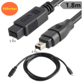 Pikkukuva 4 / 4: IEEE 1394 FireWire 800 - 400 -datakaapeli, 9-4-liitin, 1,8 metriä