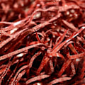 Miniatyrbild 1 av 5: （Röd）Strimlad papper，med 2 meter ljusslinga，Silke Glitter Presentförpackning Silke Fyllnadsmaterial Blankt Raffia Dekoration Presentförpackning Present Partner Presentkorg G