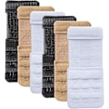 Miniatyrbilde 1 av 3: BH-forlengere BH-forlengere 3 kroker / 2 kroker, BH-forlengere BH-forlengelse 6 stykker, 3 kroker 1,27 cm avstand
