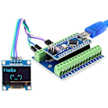 Miniatyrbild 3 av 5: 3 st Nano skruvterminaladapter sköld expansionskort Nano V1.0 AVR AU-modul för Arduino