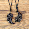 Pikkukuva 5 / 5: Draagoon fi Phoenix Yin Yang Hiriyoonni Gaa'elaa Pendant Necklace