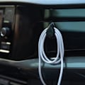 Pikkukuva 5 / 5: (Musta) 8 kpl auton koukut, miniauton koukut, auton koukut, itseliimautuvat koukut latauskaapeleille, avaimille, USB-kaapeleille, kuulokkeiden kaapeleille.