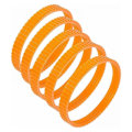 Pikkukuva 1 / 4: 5 oranssin tasohöylän käyttöhihnan sarja 1900b, 9,6 mm