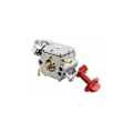 Miniatyrbilde 4 av 5: Forgasser med kobling for HUSQVARNA 543 543XP 543XPG 543R 543RS 543RBS Tonoussaille kobber 43cc
