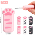 Miniatyrbild 3 av 5: 6-pack 5 mm x 6 m korrigeringstejp, kattasskorrigeringstejp, korrigeringsrullar, minikompakt för söta flickor, skolmaterial för barn i grundskolan.