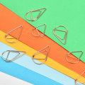 Miniatyrbilde 5 av 5: 100 papirclips i vanndråpeform (25x15mm, roségull), små metall papirclips, vanndråpe papirclips, vanndråpeformede papirclips for bøker, mem