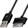 USB-datakaapelilaturi Datakaapeli Datasync Musta Samsung Galaxy TAB 2 10.1 P1000  7.1 Laturi