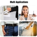 Miniatyrbilde 5 av 5: 2PCS Retractable Key Ring Student ID Card Retractable Key Holder Neck Badge