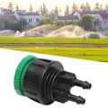 Miniatyrbillede 4 af 5: Hurtigkobling, 10 stk. Plastik Haveslangekoblinger Mikro Irrigation Adapter Hurtigkobling Passer til 4/7 mm Slanger