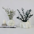 Miniatyrbilde 2 av 3: Kvinnelig rotkropp vase, menneskelige kvinnelige blomsterpotter med dreneringshull, mod design boho form aksentstykker