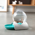 Miniatyrbillede 2 af 4: QININI 2,8L Automatisk Vanddispenser til Katte og Hunde med Integreret Filter Baseret på Pascal-Princippet, Miljøvenlig Uden Elektricitet, Blå