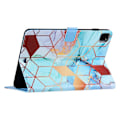 Miniatyrbild 3 av 5: Ipad Pro 11\" 2021 (3:e generationen) Fodral Auto Sleep/Wake Swivel Multi-Angle Viewing Sheath Stativ - Patchwork