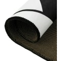 Miniatyrbillede 3 af 4: 3D Illusion Tæppe Sort og Hvid Stereo Rundt Tæppe Rund Diameter Anvendelig Stue Sofabord Sofa (140cmJG-01)