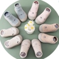 Miniatyrbild 3 av 5: 5PCS Baby Walking Shoes med mjuk sula och grepp för pojkar och flickor