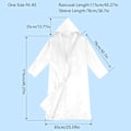 Miniatyrbillede 2 af 5: 2 stk. regnslag - Genanvendelig vandtæt poncho - Letvægts regnfrakker med hætte - Regnfrakke til kvinder, mænd, vandreture, camping, rejser (gennemsigtig grå)