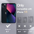 Pikkukuva 2 / 5: iPhone 13 Silikoninen Suojakuori, (Musta)