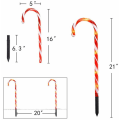 Pikkukuva 5 / 5: Joulu Candy Cane -valot Lamppumerkit Patio Pihakoristevalot 1 sarja