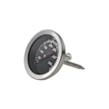Miniatyrbillede 3 af 4: Termometer til rygning af trækulgrill, 50 mm termometer med pizzaovn i rustfrit stål, reservedele til BBQ
