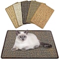 Miniatyrbild 1 av 5: Kattklösningsmatta - Sisal, Hållbar, halkfri, lämplig för golvvärme, klovård, sisalmatta för vägg och golv (slumpmässig färg) 40 x 60 cm