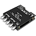 Miniatyrbillede 1 af 5: HiFi Stereo Bluetooth Forstaerker-kort 2.1 2X50W+100W 12V-24V Lydforstaerker-modul Bas Diskant Kontrol