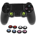 Miniatyrbild 4 av 4: Silikon skyddande hölje för Sony PS3 PS4 PS2 Xbox One Xbox 360 Xbox One X S PS4 Pro Gamepad Controller Röd+Blå Katt Mönster