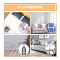 Miniatyrbild 5 av 5: Justerbar lakansträckare (65cm till 200cm), justerbar fästrem för lakan, säng, soffa, strykbrädesöverdrag (vit, 4-pack)