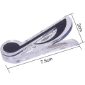 Miniatyrbillede 2 af 5: Noter - Sæt med 5 gennemsigtige plastiknodeholdere til bogsider og noder.