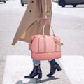 Miniatyrbilde 5 av 5: Dames Weekendtas Reistas Overnachting Bagage Handtas