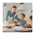 Miniatyrbild 3 av 5: 3-pack Återanvändbara Skålskydd i Tyg, Tvättbara Skålskydd, Förvaringsduk för Mat, Tvättbart Köksöverdrag, Återanvändbart Matförvaringsskydd (E)