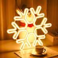 Miniatyrbilde 5 av 5: Juledekorasjoner utendørslys, 40 cm snøfnugg snøfnugglys, juledekorasjoner varmt hvitt