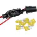 Pikkukuva 2 / 5: 8 kpl 12V sulakepidike vedenpitävä 14AWG 20A auto auton moottorin sulake terä