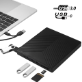 Miniatyrbillede 1 af 5: USB 3.0/Type-c Ekstern CD/DVD-drev