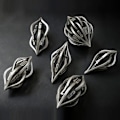 Miniatyrbild 5 av 5: DND Dungeons and Dragons Tärningssats, 7PCS/Set DD Tärningar, ZHOORQI Polyhedral Tärningssats Metall Tärningssats för Rollspel, Pathfinder, The Arcanum Tärningssats f