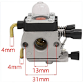 Miniatyrbillede 2 af 5: Karburator Stihl FS80 - STIHL FC55 FC75 FC85 FS310 FS38 FS45 FS45C FS45L FS46 FS55 FS55C FS55R FS55T FS55T FS74 FS76 FS80 FS855 FS85HL45 HS45 HS45 HS