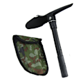 Miniatyrbilde 2 av 4: Transplanter Multifunksjonell Ingeniør Spade Sammenleggbar Spade Kjøretøy Utendørs Fiske Liten Spade Hagearbeid Hageverktøy