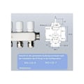 Miniatyrbilde 3 av 5: Tilbehør til vannfordeler - Gulvvarme - Avstengning - Automatisk fjærspole - For gulvvarme - Ventilinnlegg