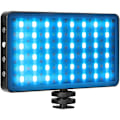 Miniatyrbilde 1 av 5: LED LED LED Panel RGB 3000K-8500K med variabel intensitet 12 CRI97 CRI Lyseffekter+ Integrert batteri med Cold Grift Adapter for Vlog Live Stre
