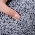 Miniatyrbilde 5 av 5: 60 x 40 cm bomullsmatte med sklisikring (grå), kjøkkenmatte for bad, mykt og behagelig mønster, absorberer badekaret, egnet for soverom, kjøkken