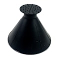 Miniatyrbilde 1 av 3: Bilsnøfjerningsspade, bilsnøfjerningsskrape for vinteren, traktformet snøfjerningsspade, frontruteavisningsmiddel (1 stk.)