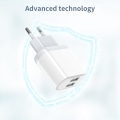 Miniatyrbilde 2 av 5: USB-kontakt, 3-pakning 2.1A/5V lader for iPhone 11 Pro Max XS XR X