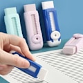 Miniatyrbillede 5 af 5: Teleskopisk viskelæder med plastikhus