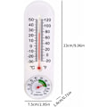 Miniatyrbild 2 av 5: Växthus Termometer Hygrometer, Termometer Min Max Min Klassisk Design Trädgårdsväxt Digital Temperatur Luftfuktighet Vägg Hacc