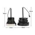 Miniatyrbillede 3 af 4: 2 stk. Motorsav Benzindæksel / Brændstoftankdæksel Til Stihl MS171 MS181 MS210 MS230 MS240 MS250 MS260 Erstat 0000 350 0525