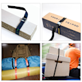 Miniatyrbilde 5 av 5: Spenneband 4-pak Sort 5 m Sort