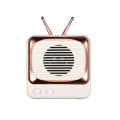 Miniatyrbild 4 av 4: Söt Mini Bärbar Bluetooth-högtalare (Rosa)