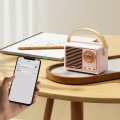 Pikkukuva 3 / 3: Luova retro langaton Bluetooth-kaiutin Mini kannettava matkapuhelin Subwoofer Ulkoilma Pieni ääni musta