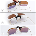 Miniatyrbillede 4 af 4: Polariserede Clip On Solbriller Med Flip Linser